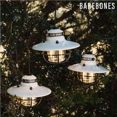 BAREBONES Edison String Lights串連垂吊營燈 三入一組 LIV-215 骨董白 掛燈 露營燈