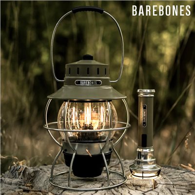 BAREBONES Railroad Lantern手提鐵路復古營燈 LIV-281 橄欖綠 手持燈 掛燈 提燈 露營燈