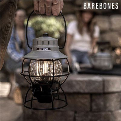 BAREBONES Railroad Lantern手提鐵路復古營燈 LIV-282 石灰色 手持燈 掛燈 提燈 露營燈