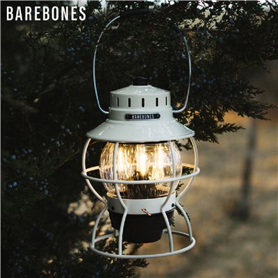 BAREBONES Railroad Lantern手提鐵路復古營燈 LIV-180 骨董白 手持燈 掛燈 提燈 露營燈
