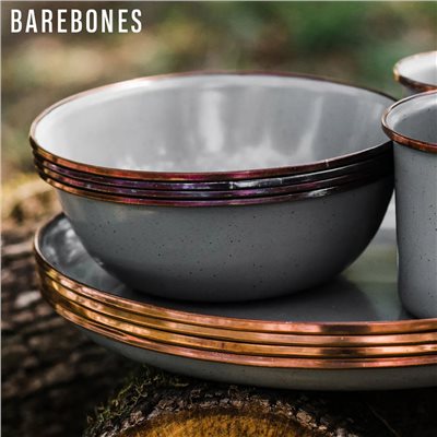 BAREBONES Enamel Bowl 琺瑯碗組 一組兩入 CKW-357 石灰 碗 露營 野炊