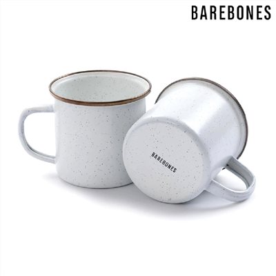 BAREBONES Enamel Cup 琺瑯杯組 一組兩入 14oz CKW-393 蛋殼白 水杯 露營 野炊