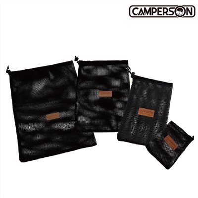 CAMPERSON 縮口網袋 S/M/L/XL 整理 束口袋 縮口袋 露營 野營 戶外 居家 整理 收納