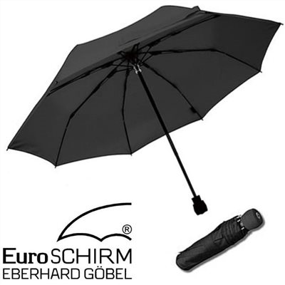 德國 EuroSCHIRM LIGHT TREK AUTOMATIC 高彈性抗鏽自動傘 黑/綠/深藍 雨傘 自動開關 抗腐蝕