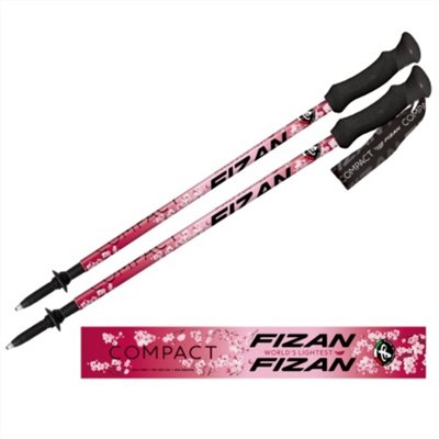 義大利 FIZAN 超輕三節式健行登山杖 櫻花 輕量鋁合金 登山 爬山