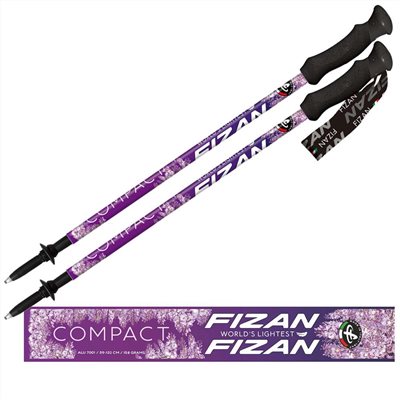 義大利 FIZAN 超輕三節式健行登山杖 紫藤花 輕量鋁合金 登山 爬山