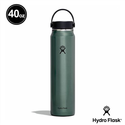 Hydro Flask 40oz/118ml 寬口提環保溫瓶 龍紋綠 保冷 保溫瓶 水壺 登山 露營