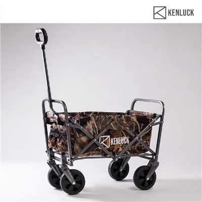 KENLUCK Wagon Mini 迷你款 多功能折疊手拉車 楓葉迷彩 露營推車 手拉車 寵物推車