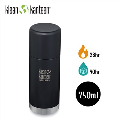 特價出清 Klean Kanteen 25oz 不鏽鋼保溫瓶 TKPro 消光黑 750ml 保溫瓶 水瓶
