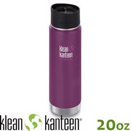 特價出清 Klean Kanteen 20oz寬口不鏽鋼保溫瓶 K20VWPCC WG 紫葡萄 592ml