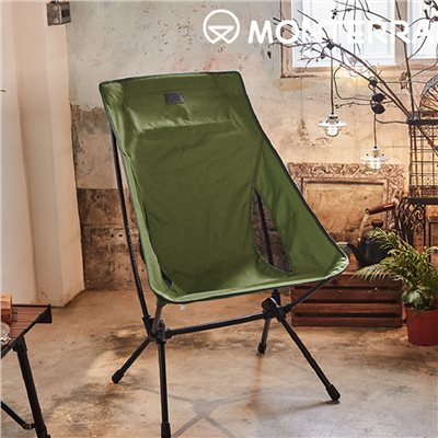 MONTERRA CVT2 M 輕量蝴蝶型摺疊椅 橄欖綠 摺疊椅 露營椅