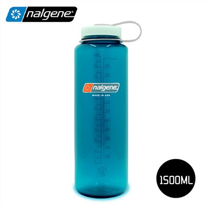 Nalgene 美國專業 1500ml 寬嘴水壺 2020-0648 鱒魚綠 外出水瓶 運動 戶外