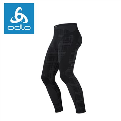 【白盒特價出清】 ODLO 男 銀離子極限型彈性長褲 灰黑 180762-15073 排汗褲 衛生褲 保暖褲 發熱褲
