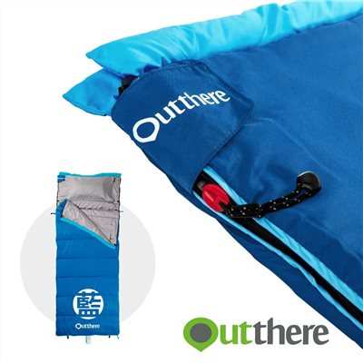 Outthere 好野 好窩睡袋 藍 AS00107 100%科技棉 四季睡袋 10°C最低5°C極限-8°C