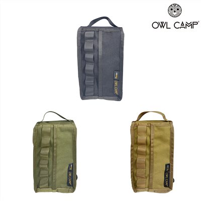 OWL CAMP PTB 戰術型紙巾盒 黑/沙/軍綠 露營 面紙套 紙巾套 衛生紙盒