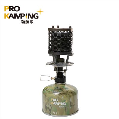 Pro Kamping 領航家 T-Heater Silver 瓦斯暖爐 PKH-101 韓國燙金石 氣氛燈
