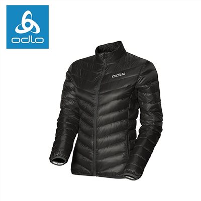 ODLO 瑞士 夾克立領羽絨防風撥水側口袋 女 石墨灰 526291-10353  防風 防潑水 外套
