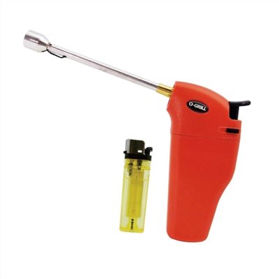 O-Grill OJ-351 電子長嘴防風噴火槍 打火機 點火器 保固18個月 可加購純淨瓦斯
