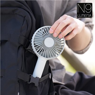 N9 LUMENA PRO4 USB充電式手持風扇 海洋灰 露營 小風扇
