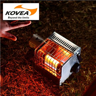 Kovea CUBIC復古方形暖爐 KGH-2010 露營暖爐 卡式暖爐 迷你暖爐 便攜手提 取暖神器