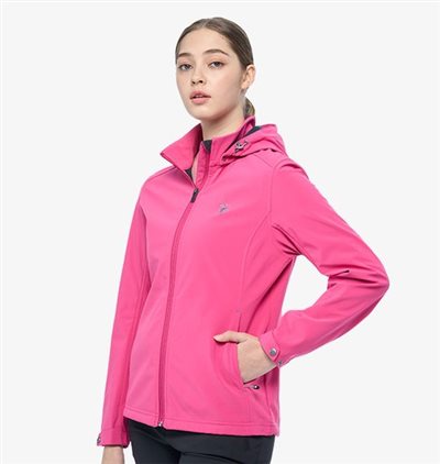 wildland 荒野 女 彈性防風超潑輕量機能外套 W2901 蜜桃粉16 防潑水 外套 登山 露營