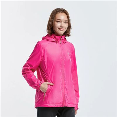 【特價出清】wildland 荒野 女 15D天鵝絨防風保暖外套 0A82919 桃紅色09 防潑水 外套 登山 露營