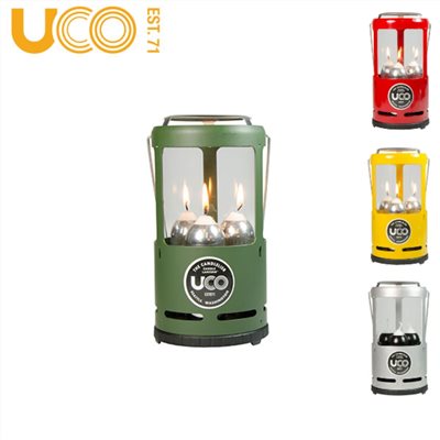 UCO CANDLE LANTERN 油漆款蠟燭營燈 紅/綠/黃/銀 氛圍營燈 露營 戶外