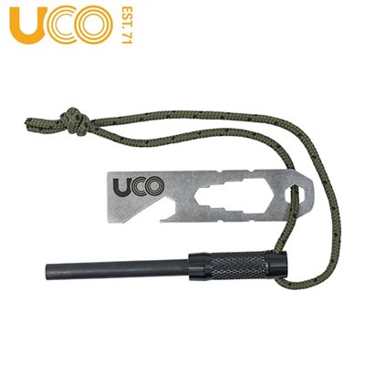 UCO SUVIVAL FIRESTRIKER 生存者打火棒 黑/紅 起火棒 生火棒 打火石 求生 起火 鎂棒