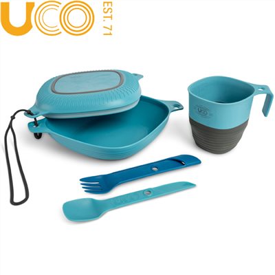 UCO SIX PIECE MESS KIT  6組件餐盒組 藍/橘/灰 便當盒 無雙酚A