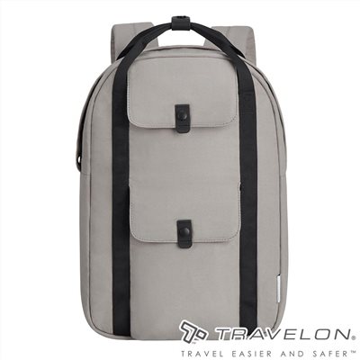 Travelon 美國 ORIGIN抗菌防盜後背包 TL-43551 卡其 旅遊背包 防盜包