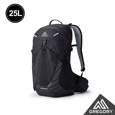 Gregory 25L MIKO多功能登山背包 光學黑 GG145276-9974 男款 登山包 健行包
