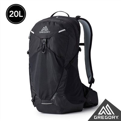 Gregory 20L MIKO多功能登山背包 光學黑 GG145275-9974 男款 登山包 健行包