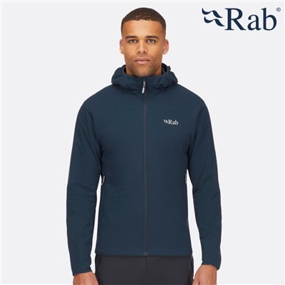 英國 RAB Xenair Alpine Light Jacket Wmns 輕量防風透氣化纖連帽外套 男款 暴風藍 QIP17TMB