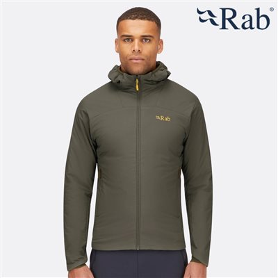 英國 RAB Xenair Alpine Light Jacket Wmns 輕量防風透氣化纖連帽外套 男款 淺卡其 QIP17KHL