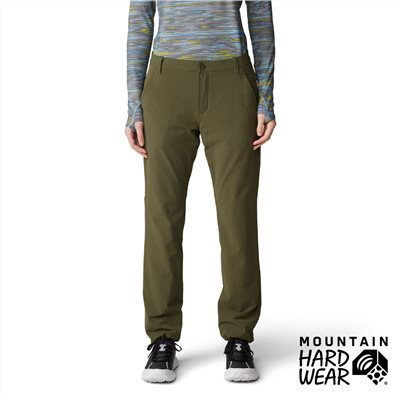 Mountain Hardwear 防潑水保款刷毛長褲 深松綠 女款 2095451 保暖褲 長褲