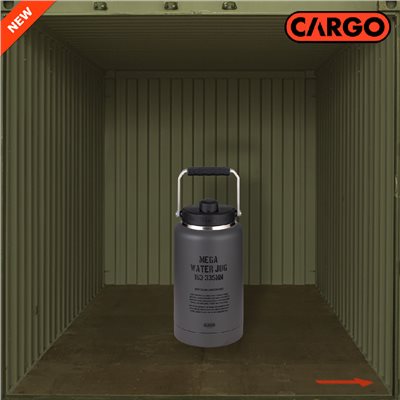 CARGO 工業風不鏽鋼3.8L手提水壺 灰色 水壺 保溫 保冰