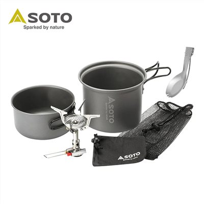 SOTO 攻頂登山爐叉匙組 SOD-320CCPS 爐頭 攻頂爐 露營 登山