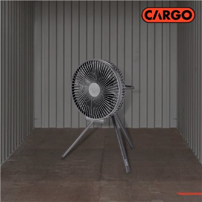 CARGO MULTI FAN 隨行風扇含收納盒 L 灰色 露營風扇