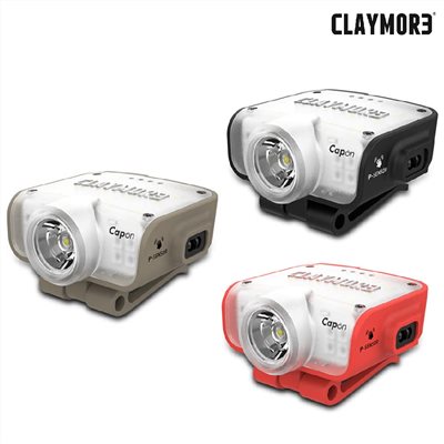 CLAYMORE 80C 感應式迷你夾帽燈 黑/沙/紅 頭燈 露營 登山