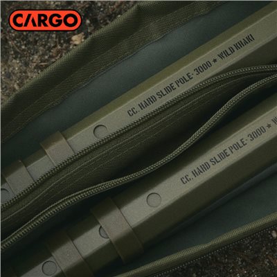 CARGO 伸縮營柱2入 2200mm/3000mm 軍綠 營柱 露營 帳篷 主營柱 副營柱