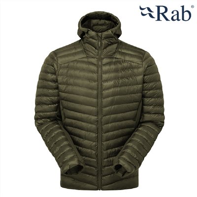 英國 RAB Cirrus Flex Hoody 輕量防風連帽化纖外套 男 橄欖綠 QIP31 保暖外套