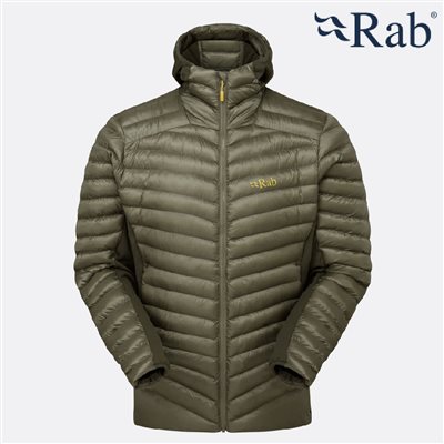 英國 RAB Cirrus Flex Hoody 輕量防風連帽化纖外套 男 淺卡其/軍綠 QIP31 保暖外套