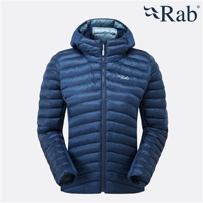 英國 RAB Cirrus Flex Hoody 輕量防風連帽化纖外套 女 暴風藍 QIP32 保暖外套