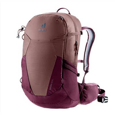 Deuter 女 FUTURA 25SL透氣網架背包 3400221 紫 登山背包 登山包