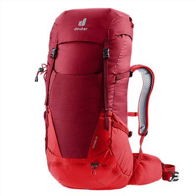 Deuter 男 FUTURA 32L透氣網架背包 3400821 紅 登山背包 健行包