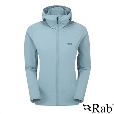 英國 RAB Borealis Hoody 連帽夾克 女款 堡壘灰 QWS77 運動 登山 外套