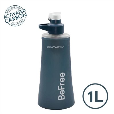 KATADYN 瑞士 BEFREE AC 個人隨身濾水器 1L 岩石藍 水壺 水袋 爬山 登山露營