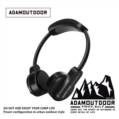 ADAMOUTDOOR｜極限冰鎮頸掛風扇 黑色 風扇 隨身扇 小風扇
