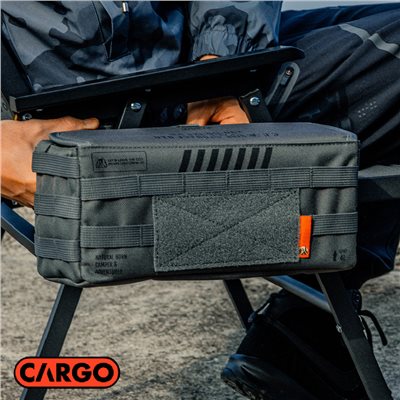 CARGO 桌椅專用磁吸式戰術包4L 灰色 收納包 置物箱 置物盒 露營 置物袋 收納袋