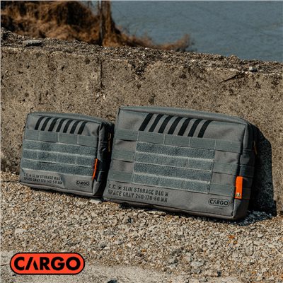 CARGO 工業風戰術包 灰色 收納包 置物箱 置物盒 露營 置物袋 收納袋
